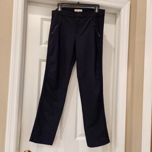 Rebecca Taylor Tuxedo Black Trousers Size 8